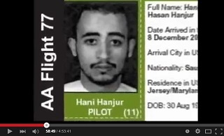 911 テロ Hani Hanjour