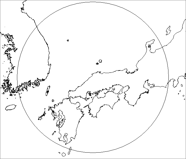 出雲が葦原中国であることを証明する日本地図